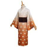Demon Slayer Agatsuma Zenitsu Kimono Cosplay Costume