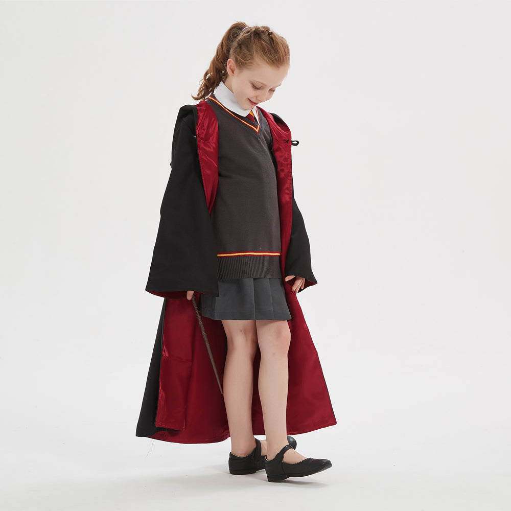 Harry Potter Hermione Granger Cosplay Costume Version D'enfant Gryffin –