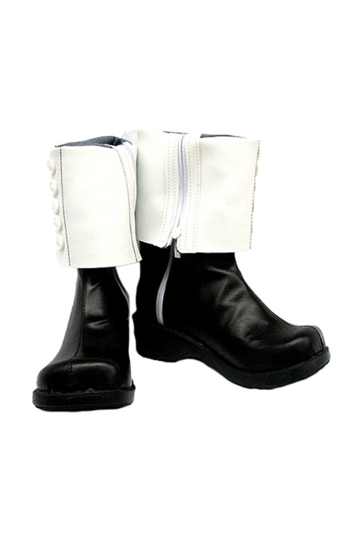 Soul Eater Crona Cosplay Chaussures Noires et Blancs
