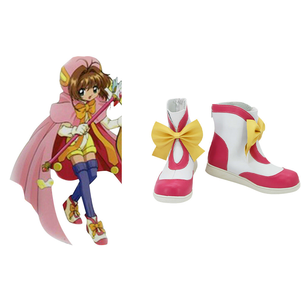 Anime Card Captor Kinomoto Sakura Chaussures Cosplay Accessoire