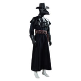Steampunk Plague Doctor Bird Beak Mask Halloween Long Robe Cape Cosplay Costume
