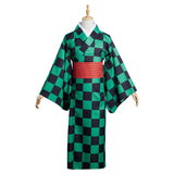 Demon Slayer: Kimetsu no Yaiba Saison 2 Kamado Tanjirou Cosplay Costume