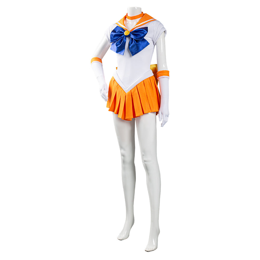 Sailor Moon Minako Aino Uniforme Halloween Carnaval Cosplay Costume
