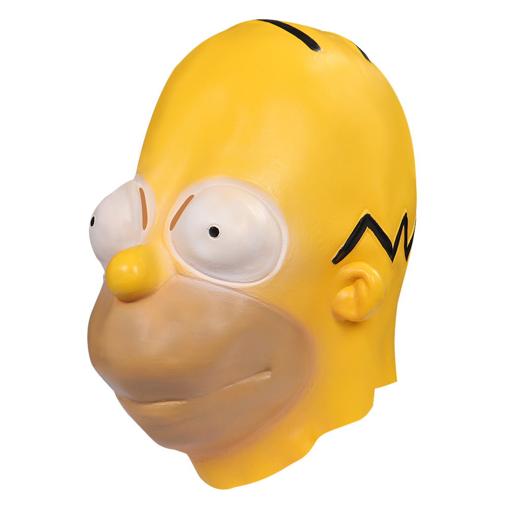 The Simpsons Homer Jay Simpson Masque En Latex Fête Cosplay Halloween