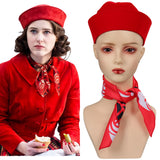 The Marvelous Mrs. Maisel 5 Chapeaux Rouge Cravates Accessoire