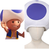 Enfant Super Mario Bros Mario Violet Chapeaux Carnaval Cosplay Costume Accessorie