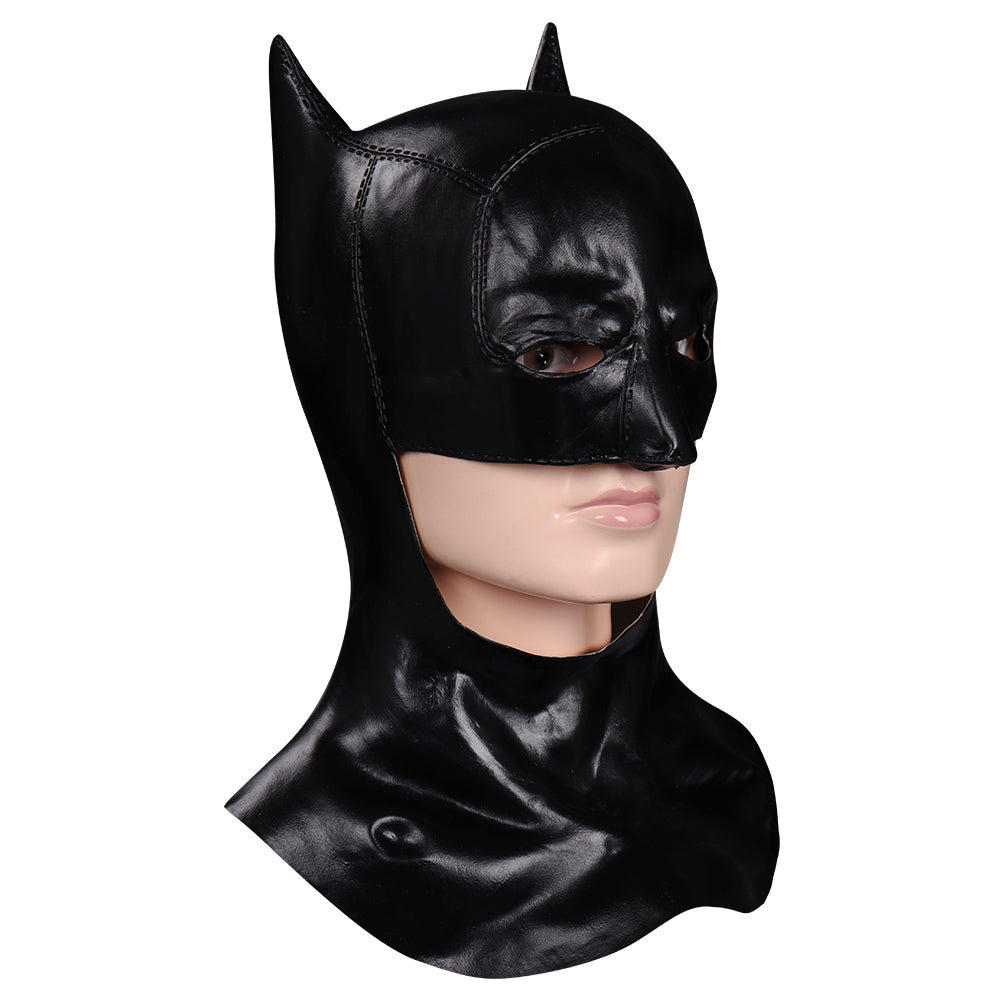 2022 Batman Masque en Latex Cosplay Costume –