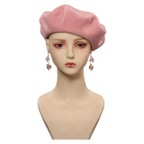 Film Barbie Boucles d'oreilles Chapeau Rose Femme Accessoires