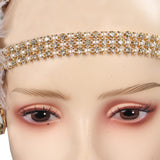 1920s Adulte Vintage Crystal Vêtements de tête Pièce de tête Accessoire