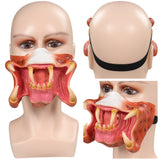 Film Alien Masque En Latex Orange Accessoires