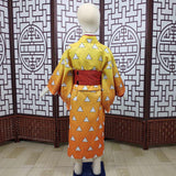 Kimetsu no Yaiba S2 Agatsuma Zenitsu Kimono Enfant Cosplay Costume