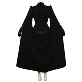 2021 Cruella Emma Stone Cruella Manteau Noir Cosplay Costume