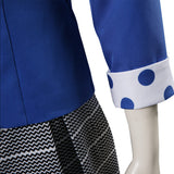 Cosplay Costume Veronica Sawyer Heathers(1988) Film Cosplay Tenue Bleue Femme