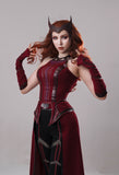 WandaVision Scarlet Witch Wanda Tenue Cosplay Costume