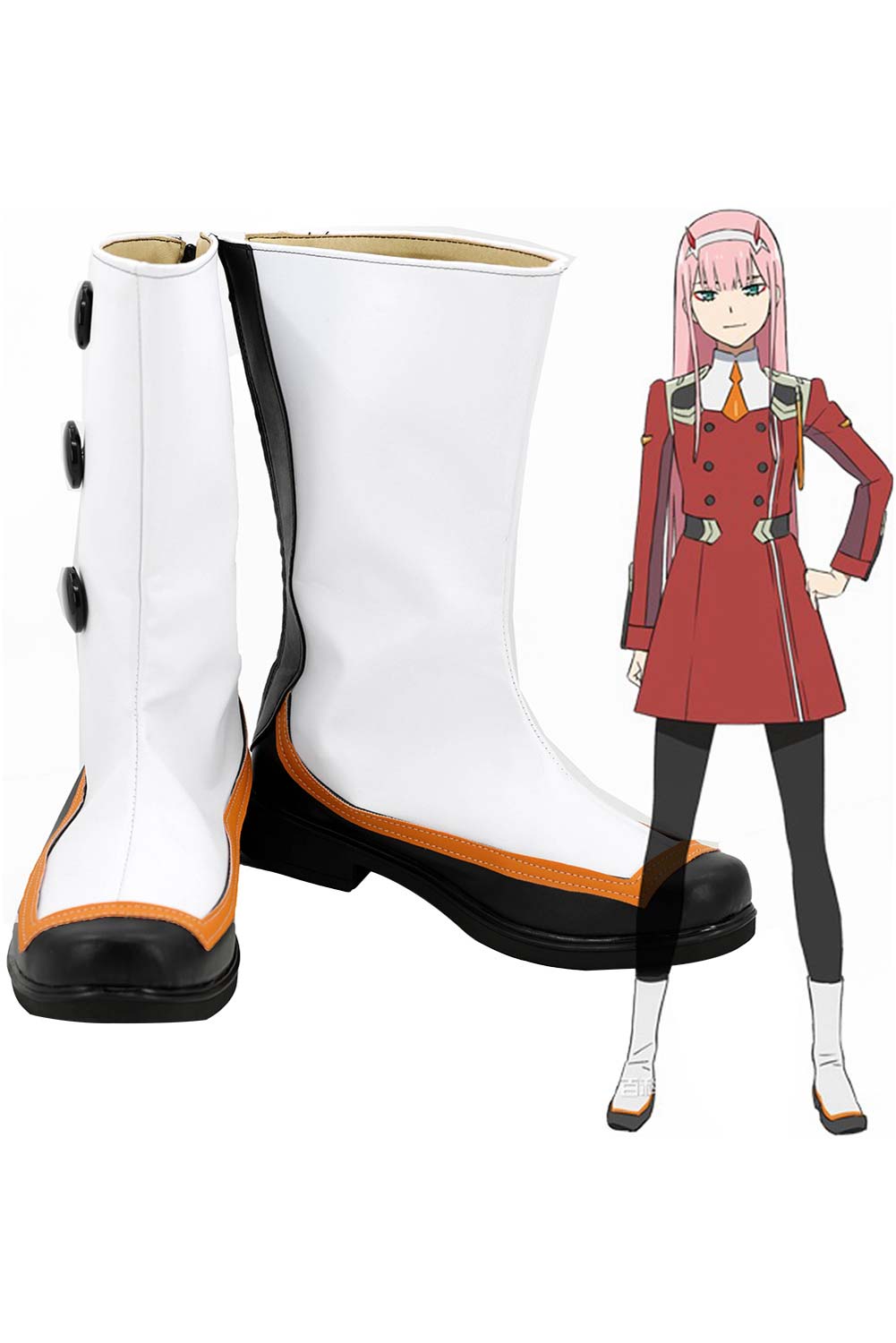 DARLING in the FRANXX Zero Two 02 Cosplay Chaussures