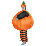 Deguisement Citrouille Gonflable Costume Enfant Halloween Cosplay Costume