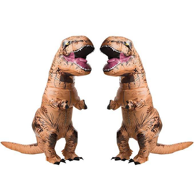 Déguisement gonflable dinosaure géant adulte Morphsuits™ : Deguise