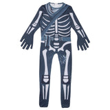 Fortnite Skull Trooper Cosplay Costume Pour Enfant
