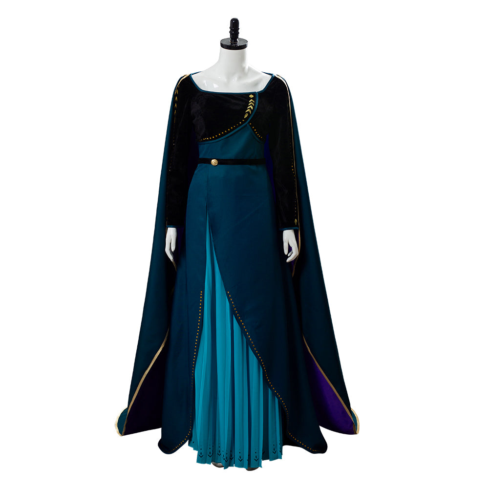 La Reine des Neiges 2 Anna Corronnement Robe Cosplay Costume –