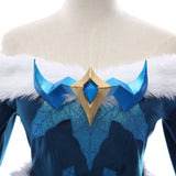 League of Legends Winter Wonder Soraka Snow Ice Skin Cosplay Costume