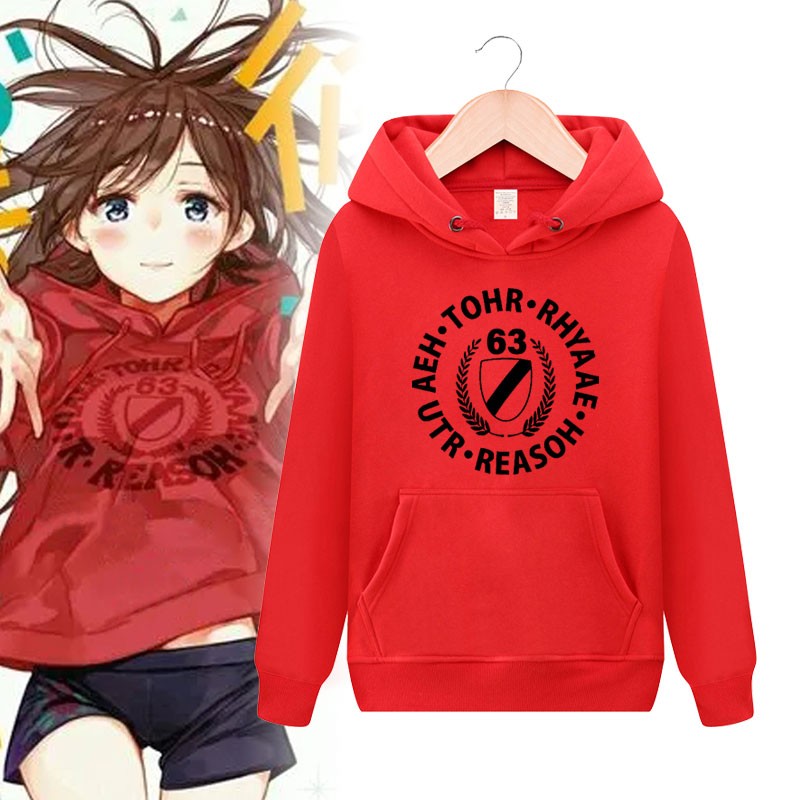 Anime Rent-A-Girlfriend Mizuhara Chizuru Sweat-shirt à Capuche Costume