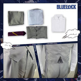 Blue Lock Yoichi Isagi Cosplay Costumes