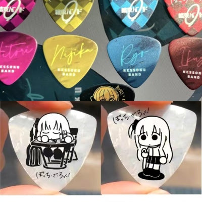 Anime Bocchi The Rock! Plectres de guitare