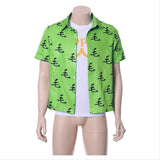 One Punch-Man 2 Saitama Chemise Oppai Tee-shirt Cosplay Costume