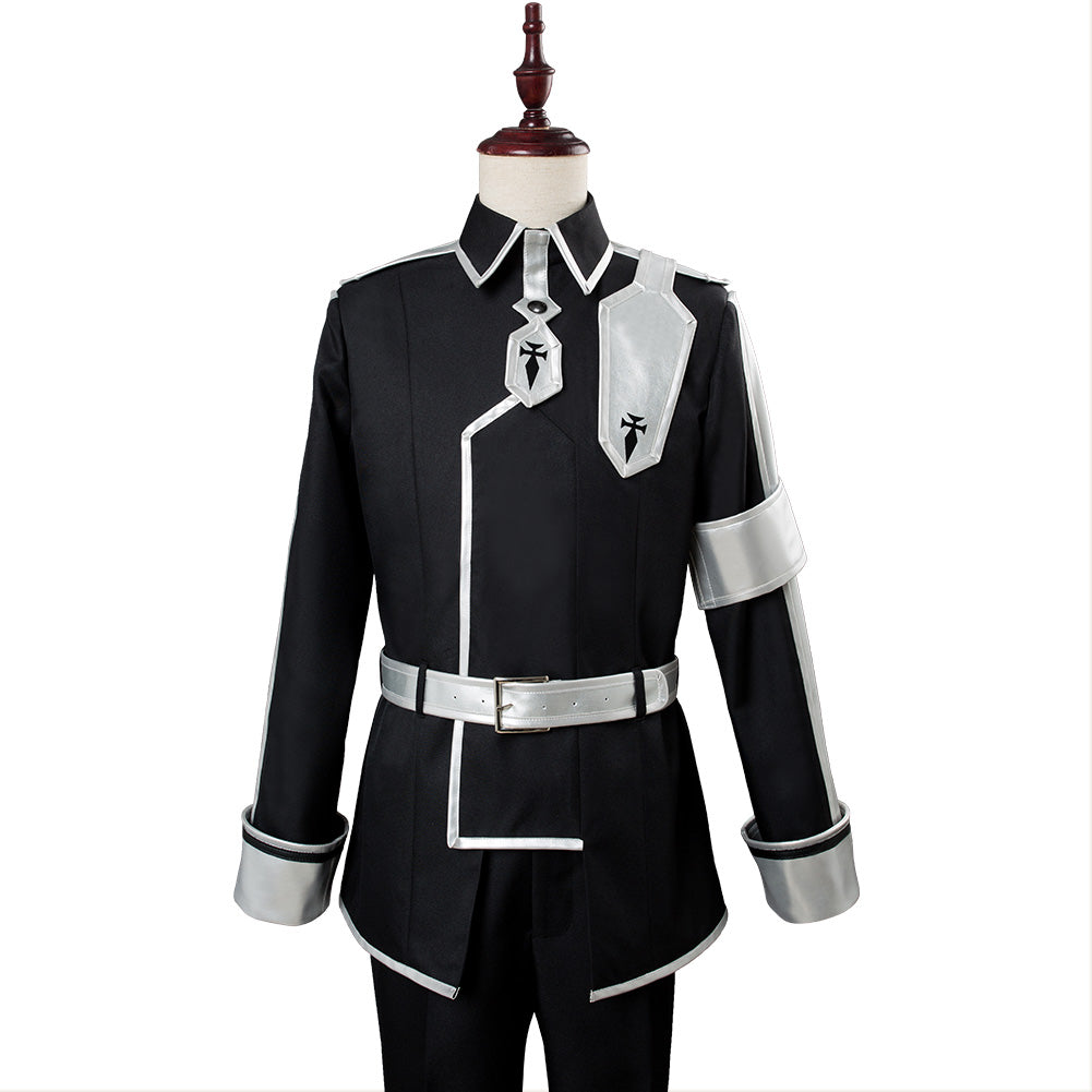 Sword Art Online Alicization Kazuto Kirigaya Kirito Uniform Nouveau Cosplay Costume