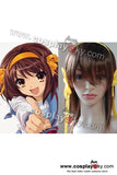 La Mélancolie de Haruhi Suzumiya Haruhi Suzumiya Cosplay Perruque