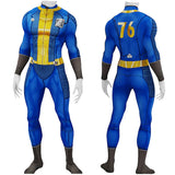 Adulte Fallout 76 Vault 76 Homme Combinaison Cosplay Costume