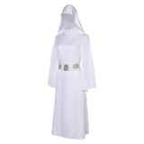 Adulte Princess Leia Robe Blanche Cosplay Costume Ver.2