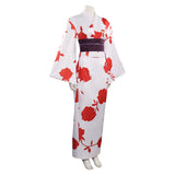 Anime Jujutsu Kaisen Kugisaki Nobara Kimono Blanc Cosplay Costume