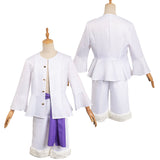 Anime One Piece Luffy Nika Blanc Veste Cosplay Costume