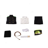 Anime Owari no Serafu Yuichiro Hyakuya Tenue Noir Cosplay Costume