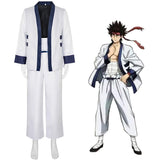 Anime Rurouni Kenshin Sagara Sanosuke Cosplay Costume