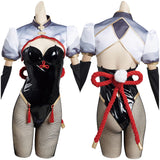Genshin Impact Shen He Bunny Girls Cosplay Costume