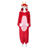 Bébé Dragon Zodiaque Chinois Pyjama en Flanelle Cosplay Costume Design Original