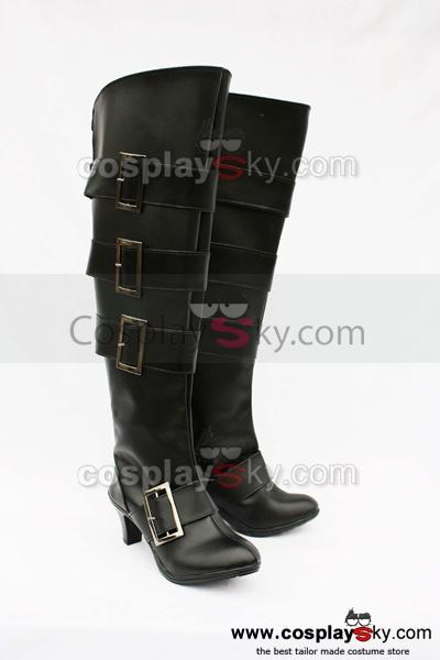 Black Butler Under Taker Cosplay Chaussures