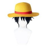 Anime One Piece Luffy Perruque+Chapeau Cosplay Accessoire