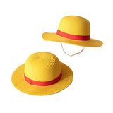 Anime One Piece Luffy Perruque/Chapeau Cosplay Accessoire