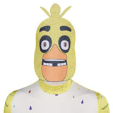 Chica jumpsuits printed onesie Cosplay Costume Outfits Halloween Carnival Suit Game Toy Chica Chica