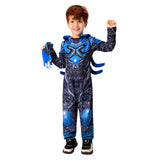 Film Blue Beetle Combinaison pour Enfant Costume d'Halloween