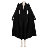 2021 Cruella Emma Stone Cruella Manteau Noir Cosplay Costume