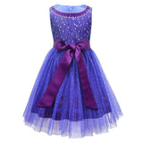 Enfant Film Wish Asha Fille Princesse Robe Dentelle Costume