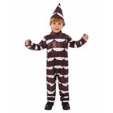Enfant Film Wonka(2023) Chocolate Combinaison Cosplay Costume