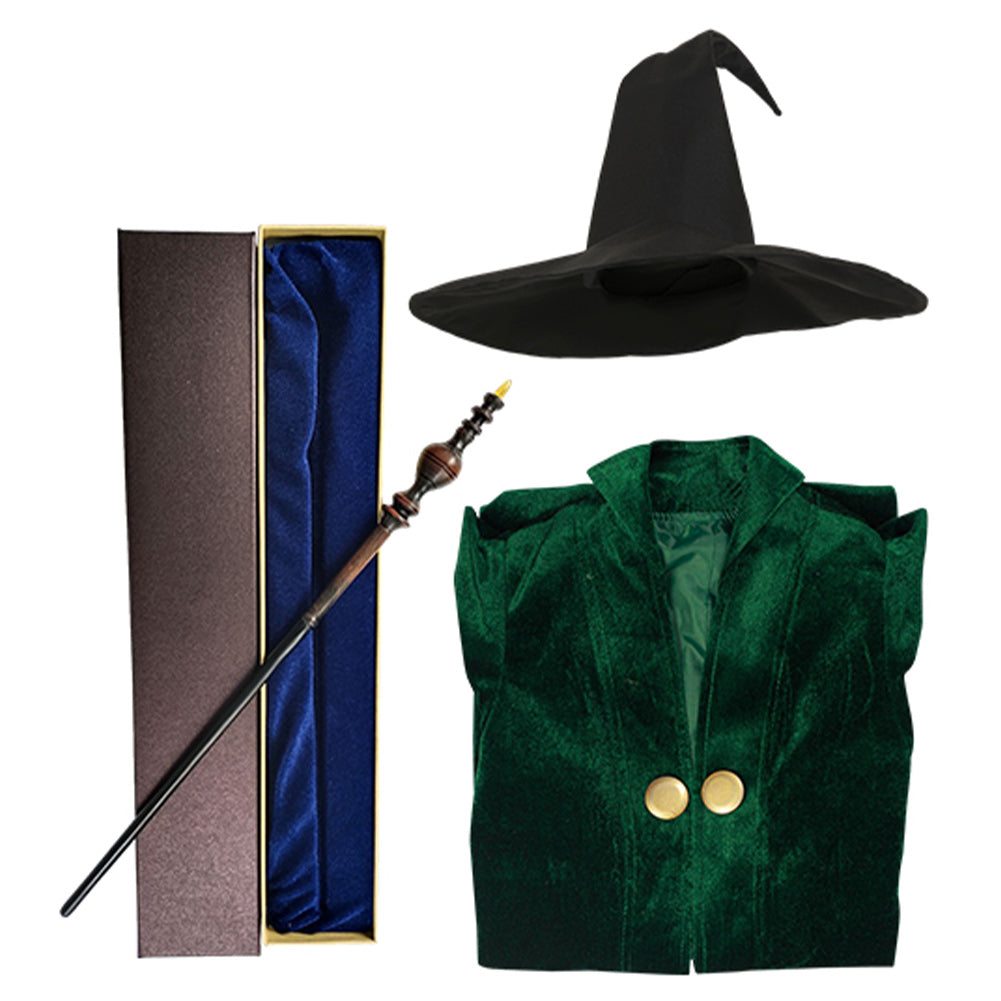 Harry Potter Professeur Minerva McGonagall Robe Enfant Cosplay Costume Harry Potter Professeur Minerva McGonagall Robe Enfant Cosplay Costume