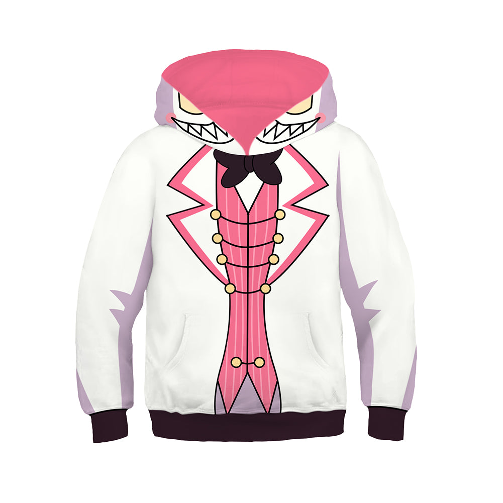 Enfant TV Hazbin Hotel Lucifer Sweat-Shirt à Capuche Costume – Cosplaycart. fr