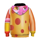 Enfant TV The Amazing Digital Circus Zooble Sweat-Shirt à Capuche Costume