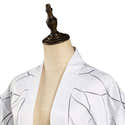 Haori De Shinobu Kocho (Demon Slayer) – Kimono Cosplay Manches Larges, Tissu Doux, Taille S/M – Accessoire Fan - 5
